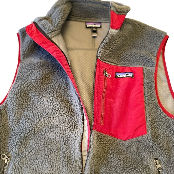 Patagonia Gray Fleece Vest - Picture 6 of 8